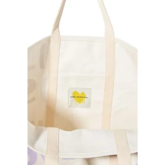 Kerri Rosenthal Soleil Tote In Yellow Sunshine - Picture 2 of 2